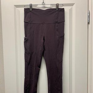lululemon fast & free 7/8 tights size 6